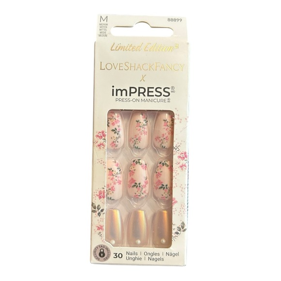 Bundle of (3) Medium-Length, Almond-Shaped Press-On Nail Sets - imPRESS & Kiss - Picture 2 of 5